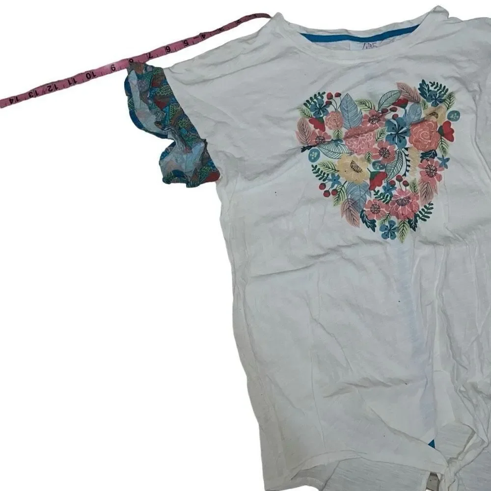Matilda Jane Clothing 435 MJ Camp MJC Spring 2018 Steer Me Tee Girls Size 12